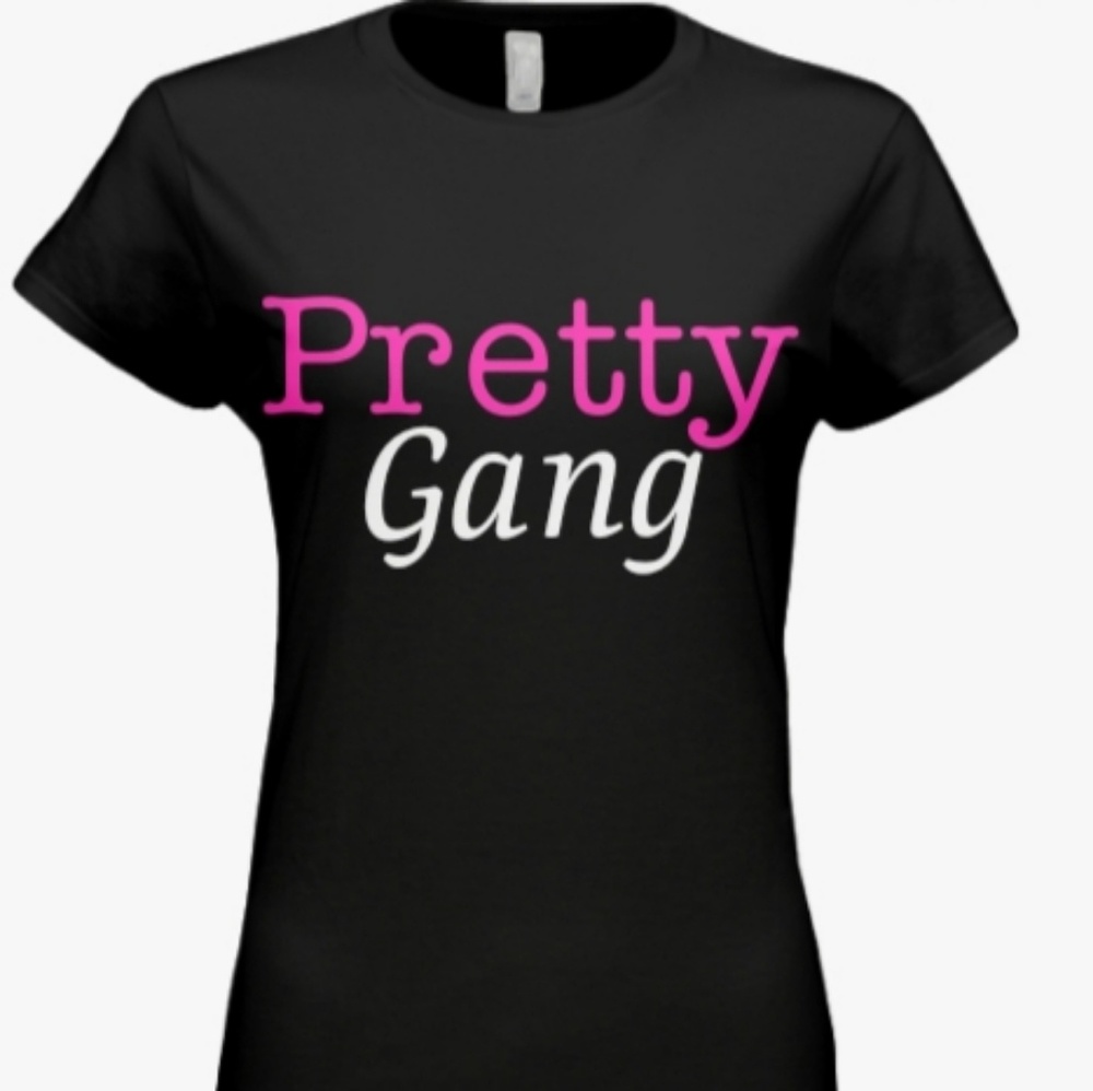 Pink pretty gang tshirt